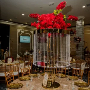 Luxury Crystal Centerpiece Stand